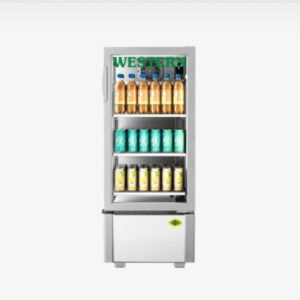 Western Src200Hcf Gl Single Door Visi Cooler 167 L