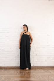 Neer Maxi Black Dress For Women Size L
