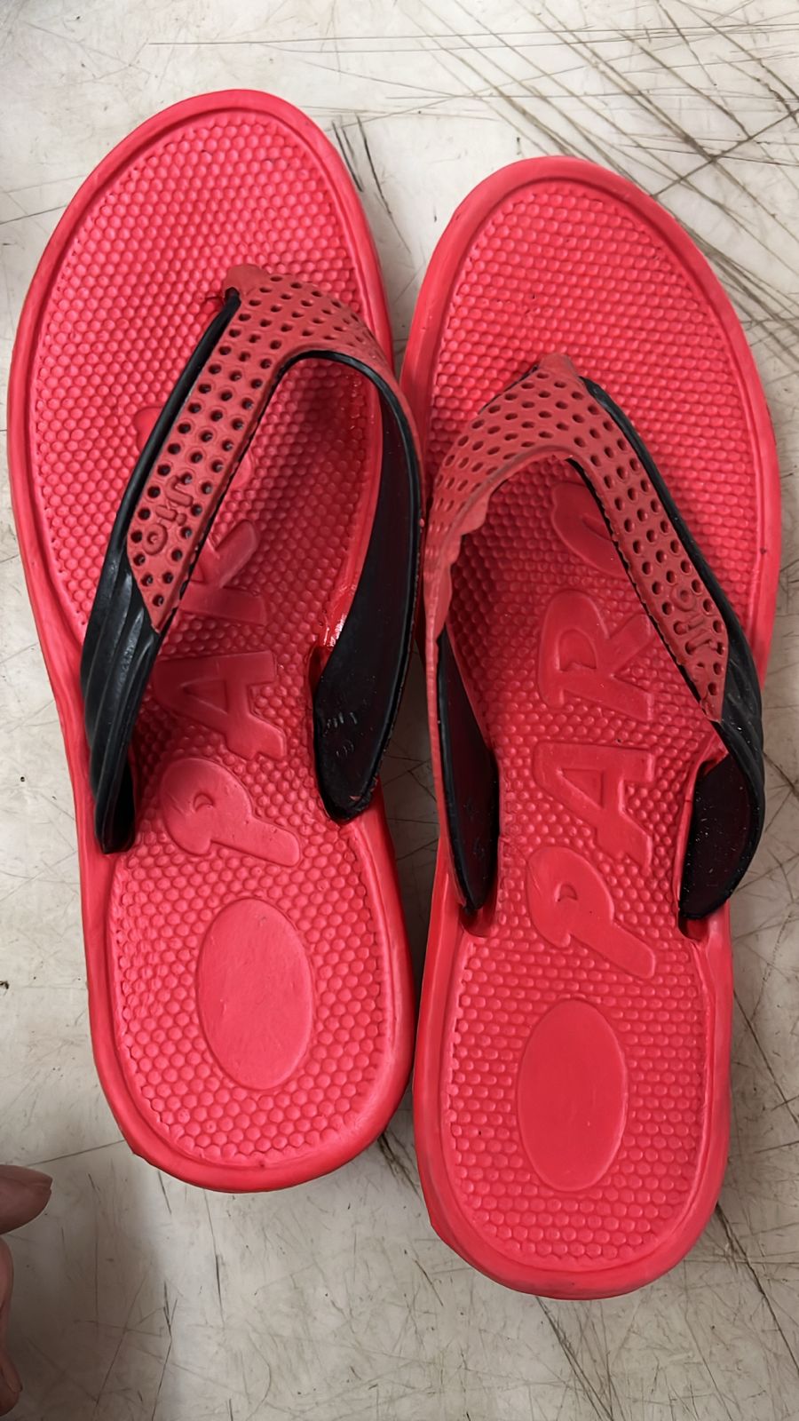 Women Red Colour Soft Slipper Size 5