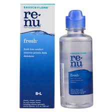 Bausch Plus Lomb Renu Fresh MultiPurpose 120Ml Contact Lens Solution Pack Of 1
