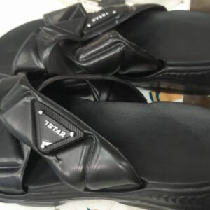 Womens Slides Black Size 37