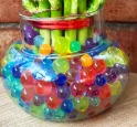 4 Inch Wide Glass Pot
