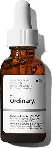 The Ordinary Caffeine Egcg Oil Eye Contour Pigmentation Puffiness 30Ml