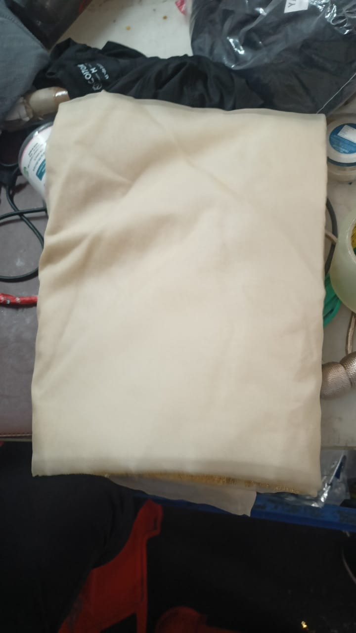 Ladies Dupatta Color Off White