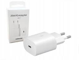 Samsung White Color 25W Pd Adapter Usb C