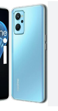 Back Cover For Realme 9I Oppo A76 White