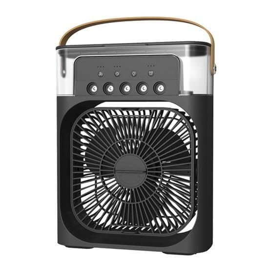 Litehom Small Ac Quiet Personal Air Cooler 4In1 UsbC Portable Mist Air Fan