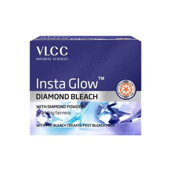 Vlcc Insta Glow Diamond Bleach 30 Gm