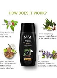 Sesa Ayurvedic Black Medicinal Shampoo 100Ml