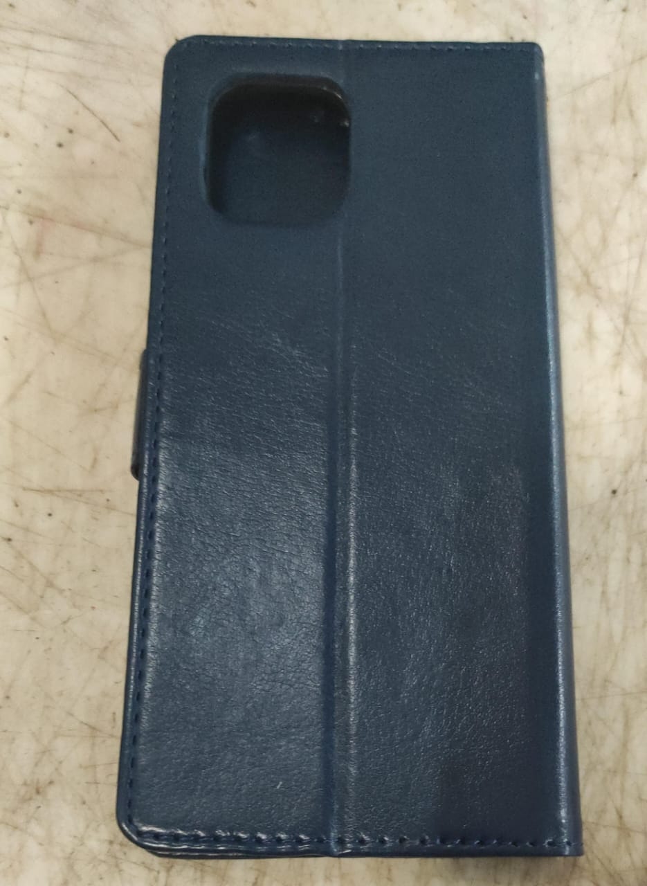 Blue Color Realme Narzo 50I Prime Flip Cover
