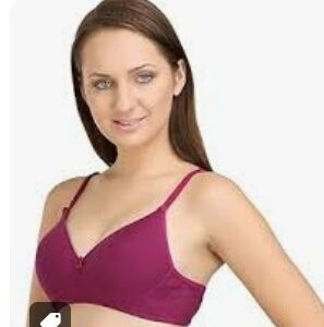 Womens Padded Bra Wine Size 40 D Pack Of 2