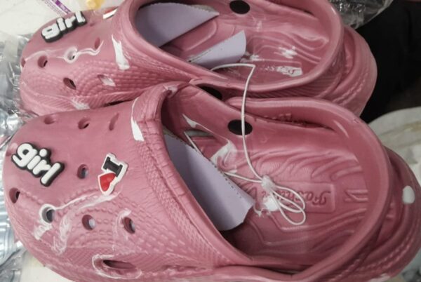 Womens Slides Pink Size 36