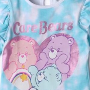 Care Bears Sky Blue Printed Shirt For Kids Girls Size 5 Y