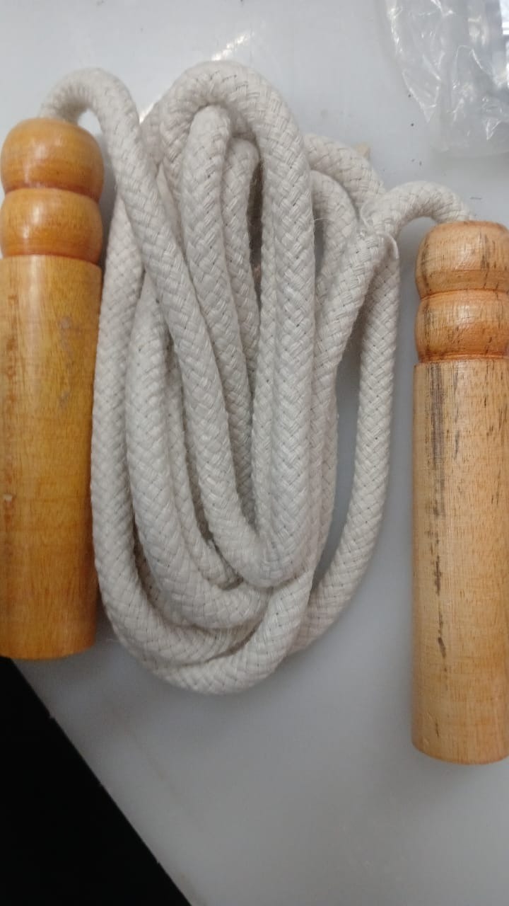 Wooden Handle Jumping Rope