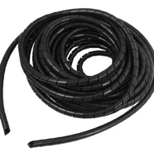Black Spiral Cable Wrap Protection 3Mtr
