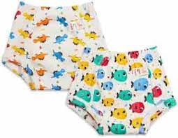 Super Bottoms Multicolor Printed Washable Panty Diaper For Kids Size L Pack Of 3
