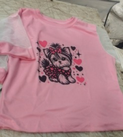 Women Pink Printed Top Size M