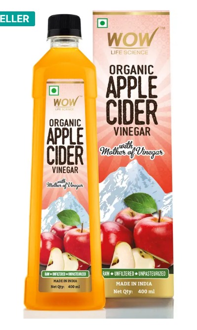 Wow Life Science Raw Vinegar 400 Ml