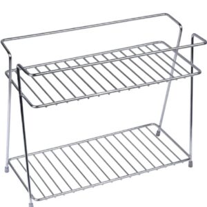 Stainless Steel 2Tier Kitchen Organizer Container
