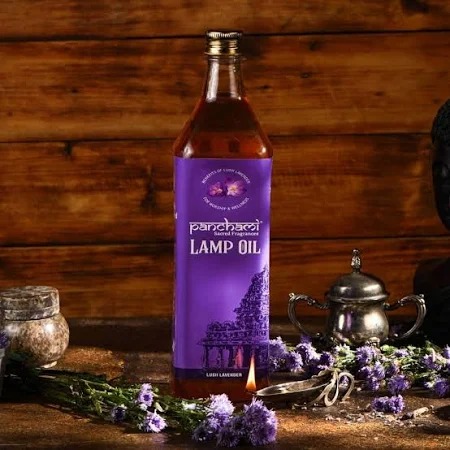 Panchami Sacred Fragrances Lush Lavender Lamp Oil 500 Ml
