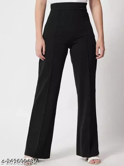 Black Color Trouser Pant For Women Size 32