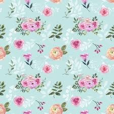 Multicolour Flower Printed Wallpaper 4 Mtr 2 N