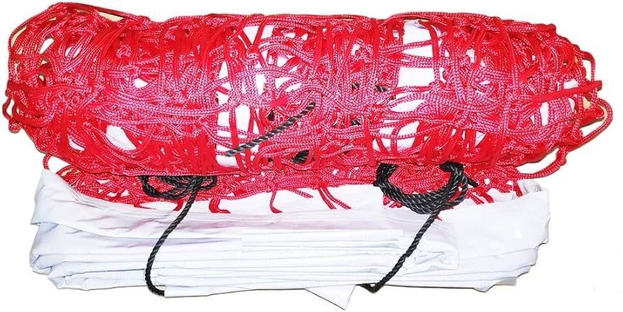 Red Silkan Tournament Volleyball Net