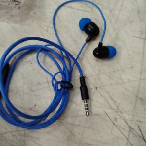 Super Bass Blue Colour Wired Headphones