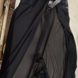 Black Colour Nighty For Women Size M
