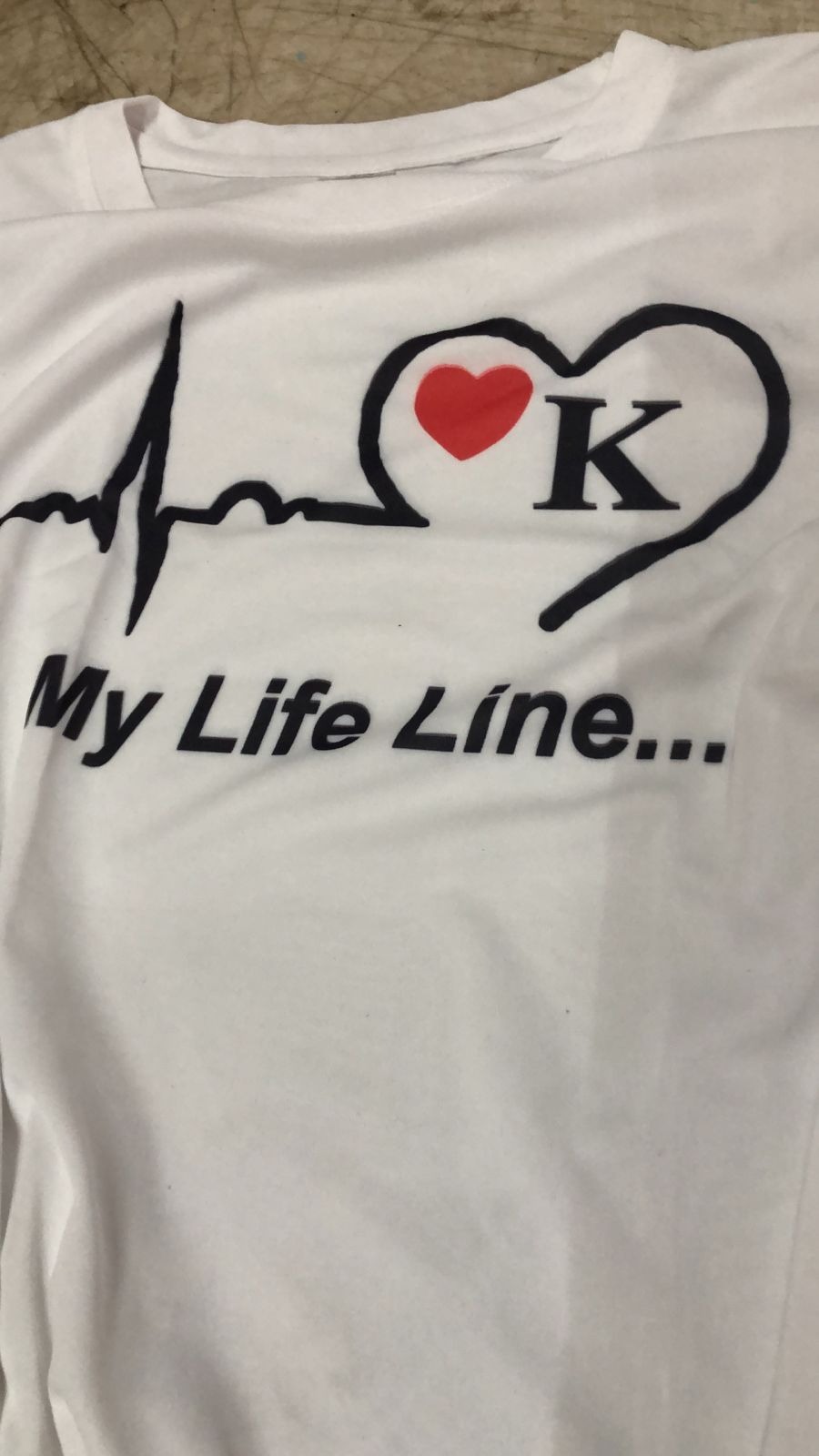 White Color T Shirt For Men Size Xl