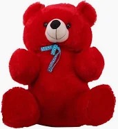 2 Feet Red Soft Teddy Bear
