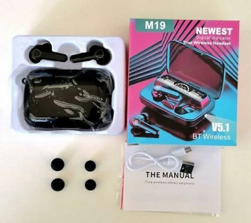 Newest M19 Black Color Buds