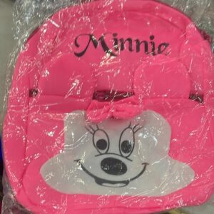 Pink Printed School Bag