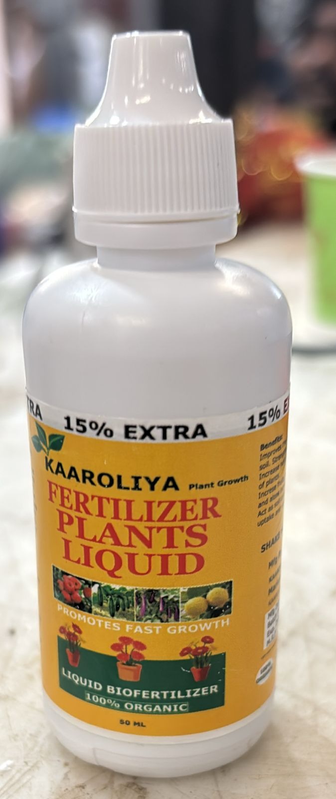 Kaariliya Fertilizer Plants Liquid 50 Ml
