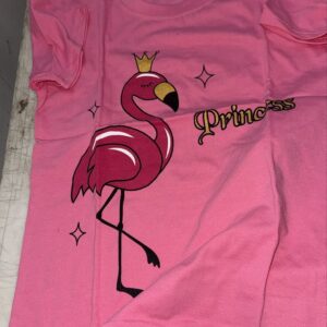 Kids Girl Lite Pink Color T Shirt Size 9 To 10 Years