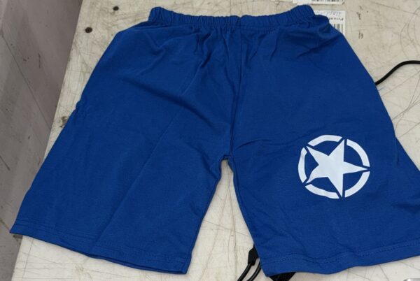 Kids Boys Shorts Blue Color Size 9 To 10 Years