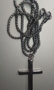 Silver Plated God Jesus Chain