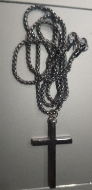 Silver Plated God Jesus Chain