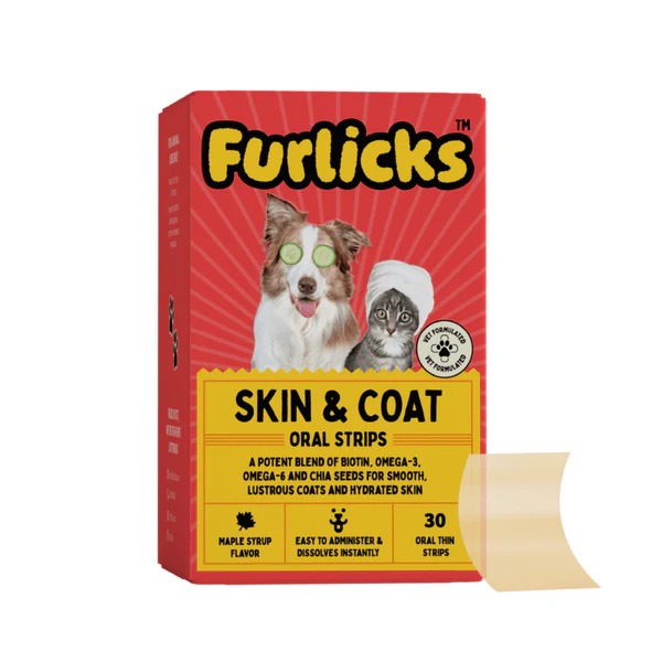 Furlicks Skin Coat Supplement For Dogs Cats 30N