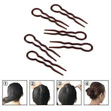24 Pcs Women Hair Pin U Shape Black Colour Pack Of 2
