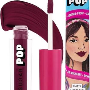 Sugar Pop Matte Lipcolour Vitamin E Super Pigmented Smudge Proof 1Point6 Ml 09