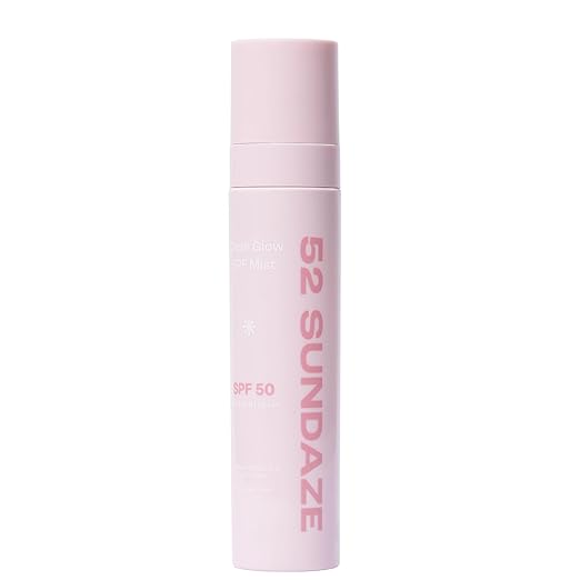 52 Sundaze Spf50 Rosewater Sunscreen Mist 100 Ml