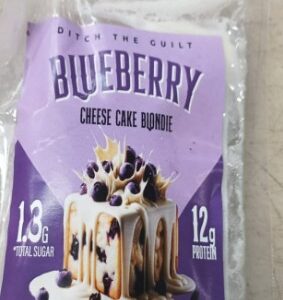 Ditch The Guilt Blueberry Cheesecake Blondie 40 Gm