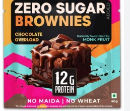 Ditch The Guilt Zero Sugar Brownies Dutch Truffle 40 Gm