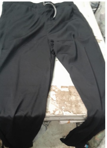 Mens Track Pant Black Size L
