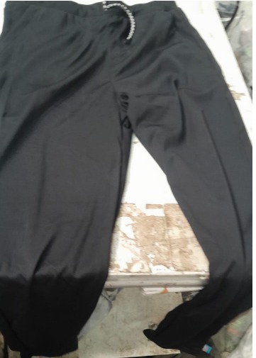 Mens Black Track Pant Size L