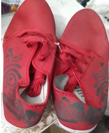 Mens Shoes Red Size 7