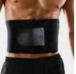 Sweat Slim Belt For Men And Women Black
