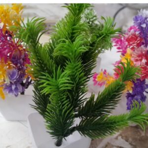 Artificial Flower Pot Pack Of 4 Multicolor