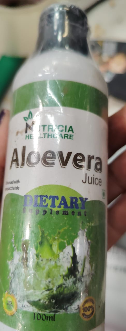 Nutricia Healthcare Aloevera Juice 100Ml